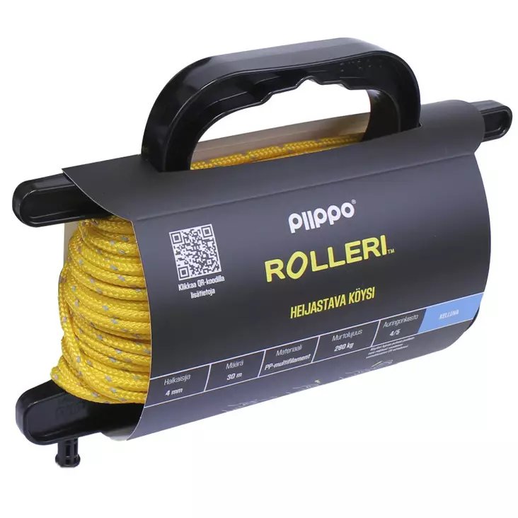 Rolleri heijastava PP-multifilamentti 6mm x 20m - Köydet ja narut - 6408586580338 - 1