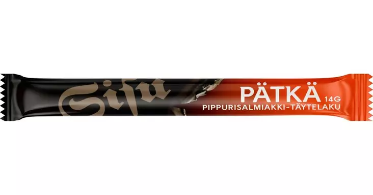 SISU PÄTKÄ 14G LAKRITSIPATUKKA - Makeispussit, -patukat ja tikkarit - 0000064031118 - 1