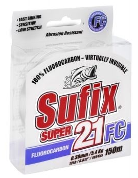 SUFIX SUPER 21 MONOFIILISIIMA 150M 0,16 - Monofiilisiimat - 0024777690288 - 1