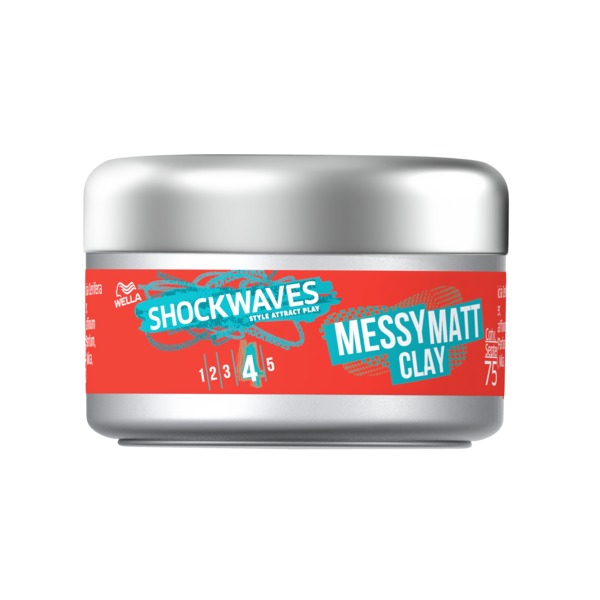 Shockwaves Messy vaha 75 ml - Hiusnaamiot ja muut hiustuotteet - 4056800739448 - 1