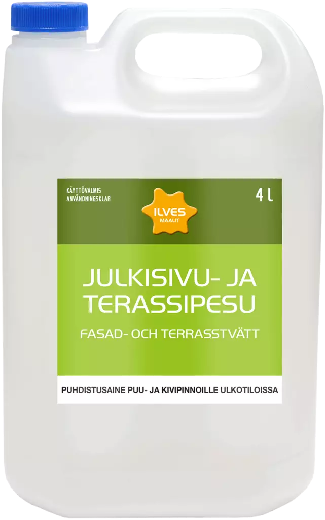 TERASSIPESU 4L ILVES - Maalinpoistoaineet ja -pesut - 6430026952238 - 1
