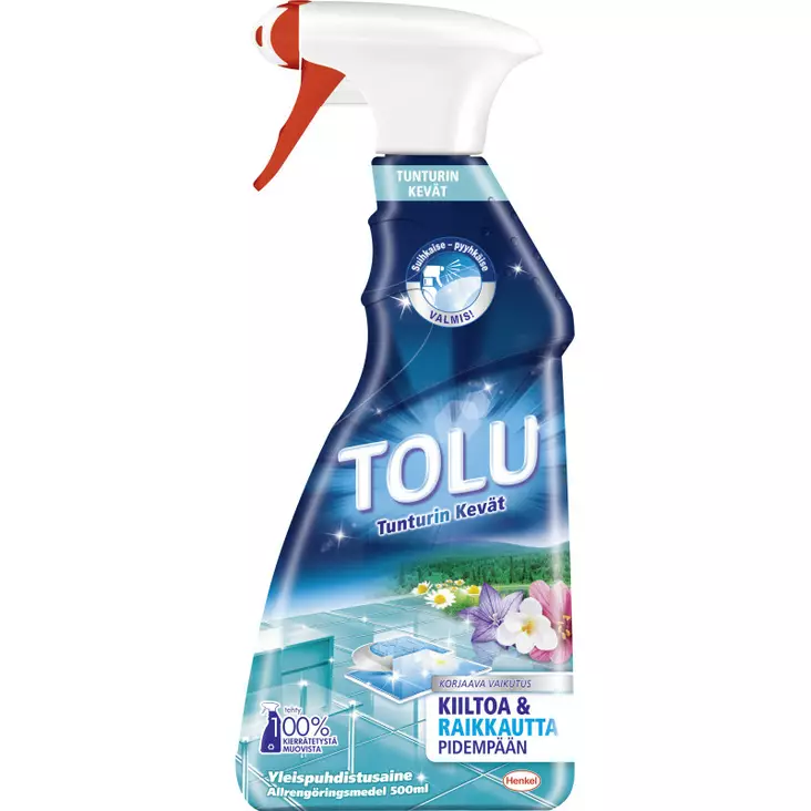 TOLU TUNTURIN KEVÄT 500ML SPRAY - Yleispuhdistusaineet - 7332531076838 - 1