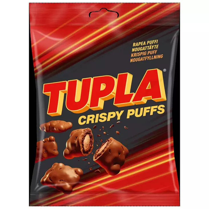 TUPLA CRISPY PUFFS 170G - Suklaat ja konvehdit - 6420256015728 - 1