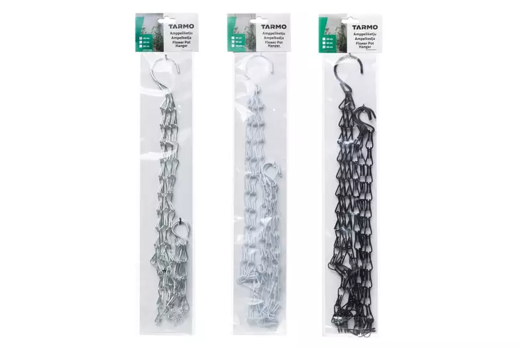 Tarmo Amppeliketju 120 kpl - Amppelikannattimet ja koukut - 6410411930898 - 1