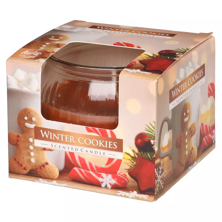 Tuoksukynttilälasi Winter cookies - Pöytäkynttilät ja tuoksukynttilät - 5906927041438 - 1