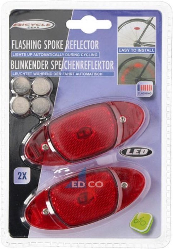 VILKKUVALOT PINNOIHIN - Polkupyörän valot - 8711252488738 - 1