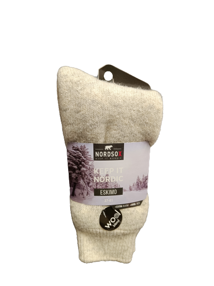 Villasukat eskimo 37-41 - Naisten sukat - 6438159028998 - 1