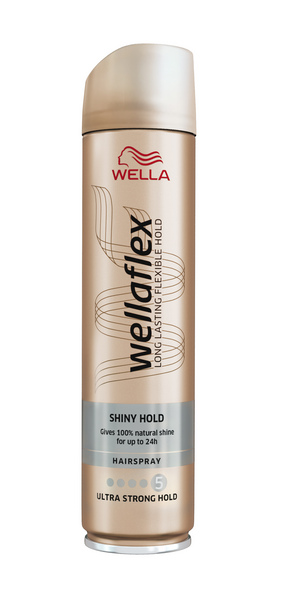 Wellaflex Shiny Hold hiuskiinne 250 ml - Hiusnaamiot ja muut hiustuotteet - 4056800626168 - 1