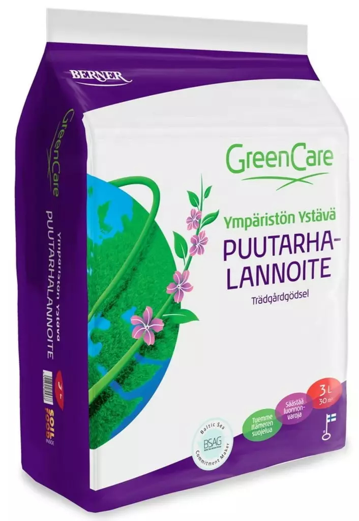 YMPÄRISTÖN YSTÄVÄ PUUTARHALANNOITE 3L - Puutarhakateaineet - 6414505117998 - 1