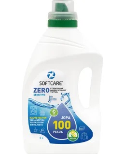 ZERO SENSITIVE PYYKINPESUNESTE 2L - Pyykinpesuaineet - 6416977714408 - 1