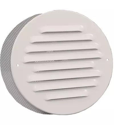 Säle 100mm valkoinen - Rakennuksen ilmanvaihto - 4750492000458 - 1