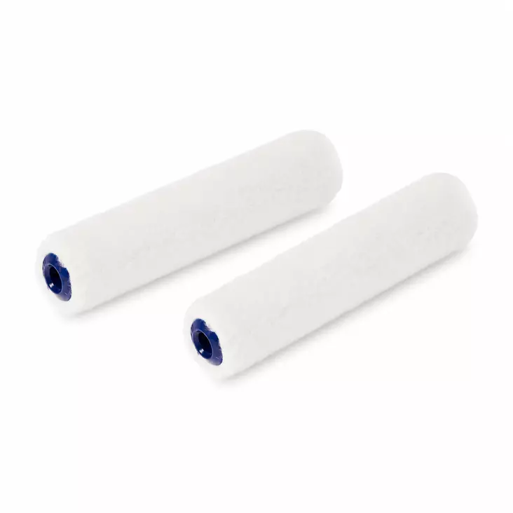 Maalausrulla 2kpl Mini Velour 10cm - Telat ja telanvarret - 5900950150778 - 1