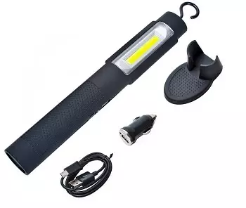 LED COB TYÖVALO 3W USB-LAD. - Taskulamput - 6438152098738 - 1