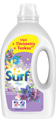 SURF SECRET GARDEN LAVENDER & JASMIN 140 - Pyykinpesuaineet - 8710447332788 - 1