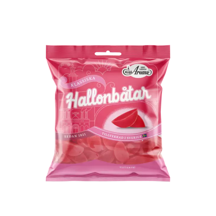 AROMA VADELMAVENE 80G - Makeispussit, -patukat ja tikkarit - 7312990002838 - 1