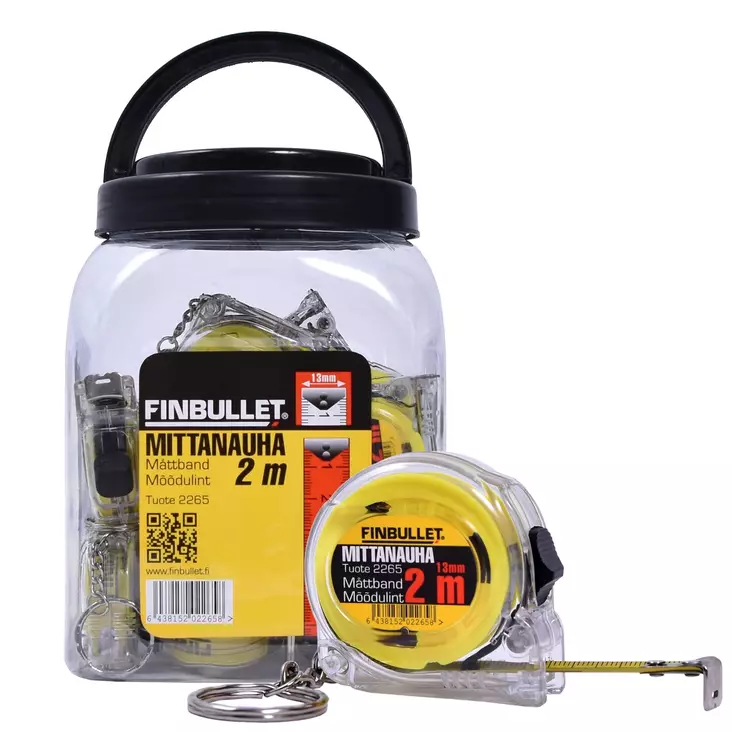 Avaimenperä rullamitta 2 m - Mittanauhat - 6438152022658 - 4