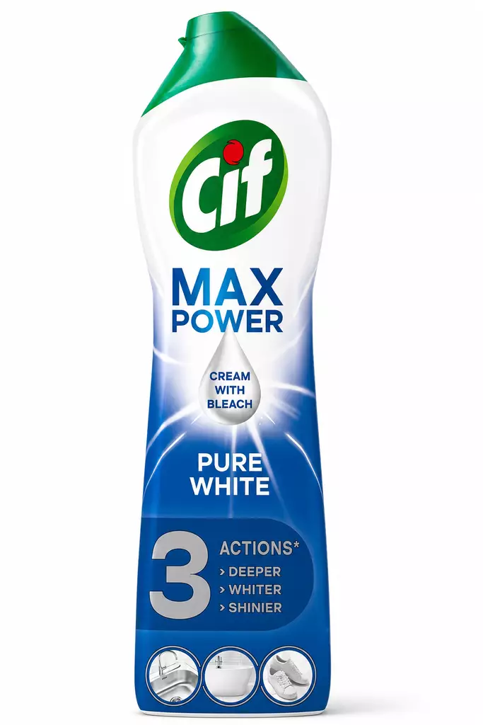 CIF CREAM Pure White 500ML - Yleispuhdistusaineet - 8720181709968 - 1