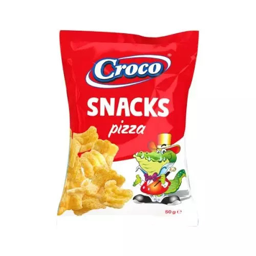 Croco Snacks Pizza 50g - Suolakeksit - 5941194005448 - 1