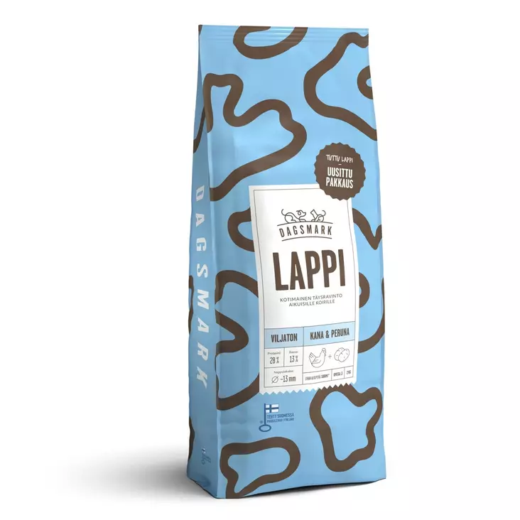 DAGSMARK LAPPI 2 KG - Koiran kuivaruoat - 6430066383818 - 1