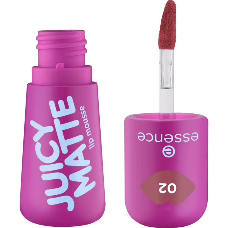 Essence JUICY MATTE lip mousse 02 - Meikit - 4059729630698 - 1