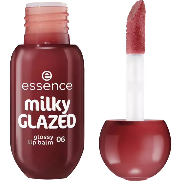Essence milky GLAZED glossy lip balm 06 - Meikit - 4059729628848 - 1