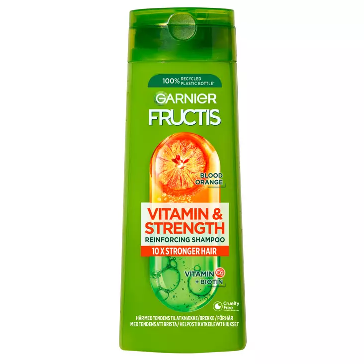 Fructis 250ml shampoo Vitamin & Strength - Naisten shampoot ja hoitoaineet - 3600542430388 - 1