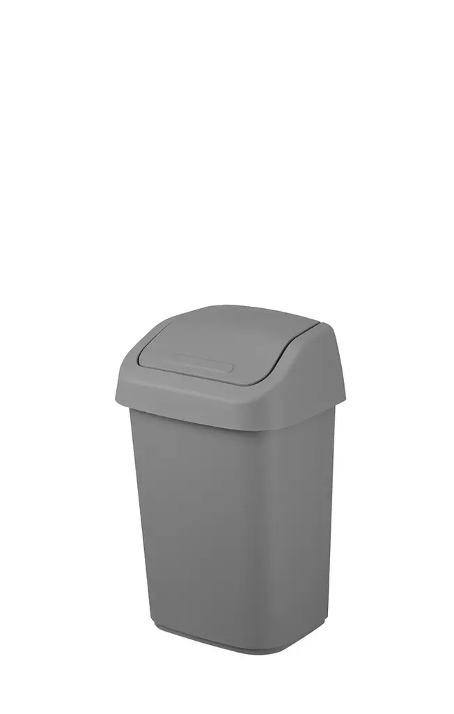 HEILURIROSKIS 10 L Kivenharmaa - Jätteiden lajittelu - 6411763270328 - 1