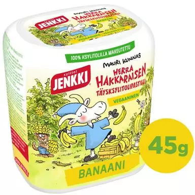 HERRA HAKKARAINEN 45G BANAANI - Purukumit ja pastillit - 6420256016718 - 1