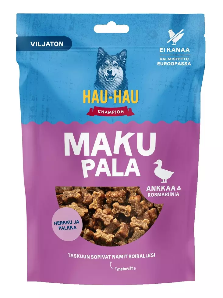 HHC Viljaton makupala ankka-rosmariini - Koiran makupalat - 6438554007048 - 1