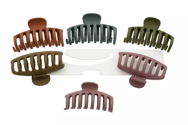 HIUSKLIPSI HAINHAMMAS MATTA 10,5CM - Korut ja hiusasusteet - 6438159395168 - 1