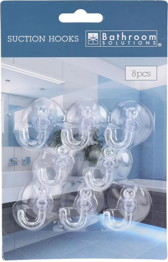 Imukuppikoukut 35mm 8 kpl/pkt - Ripustuskoukut - 8719987326288 - 1