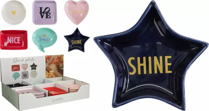 Keraaminen Snacklautanen - Tarjoiluastiat - 8721037537438 - 1