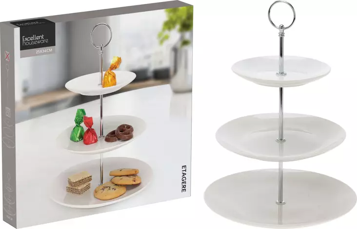 Kerrostarjotin 3 kerrosta - Tarjoiluastiat - 8711295705908 - 1