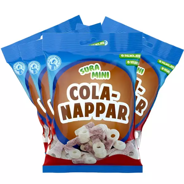 KIRPEÄ KOLATUTTI 70G - Makeispussit, -patukat ja tikkarit - 7340146505698 - 1