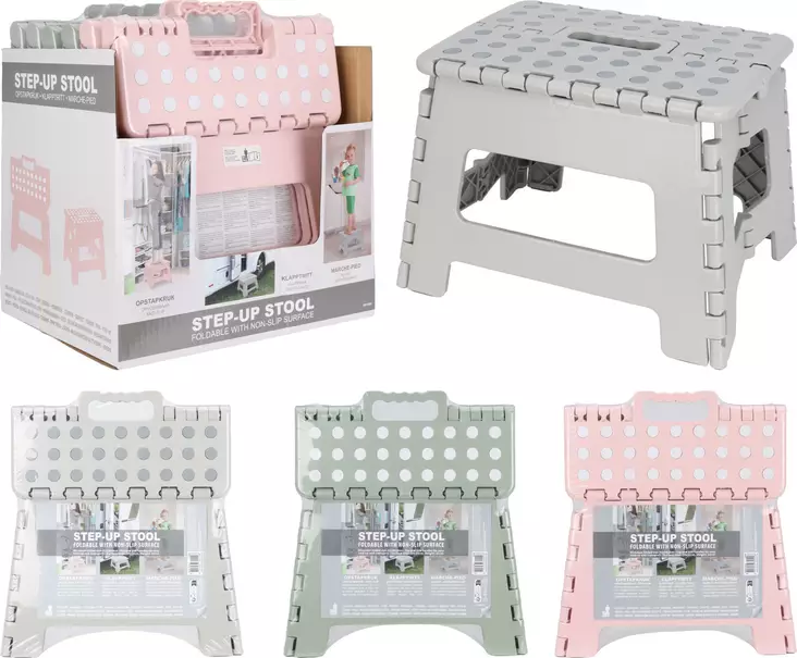 Korokejakkara kokoon taittuva - Rahit ja jakkarat - 8721037394208 - 1