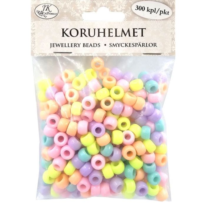 Koruhelmet Kongo pastelli 300kpl - Tee-se-itse DIY - 6417715271108 - 1