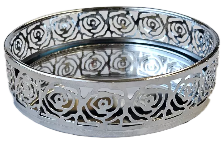 KYNTTILÄALUNEN HOPEA - Kynttilänjalat ja tuikkukipot - 6438159394468 - 1