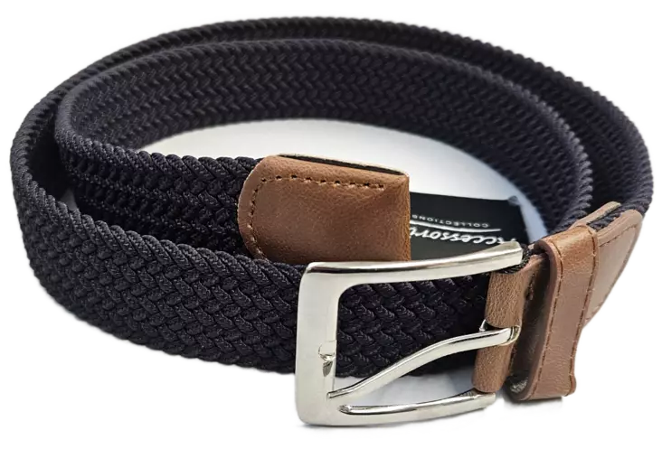 M VYÖ JOUSTAVA sininen - Miesten vyöt ja henkselit - 6438159216128 - 1