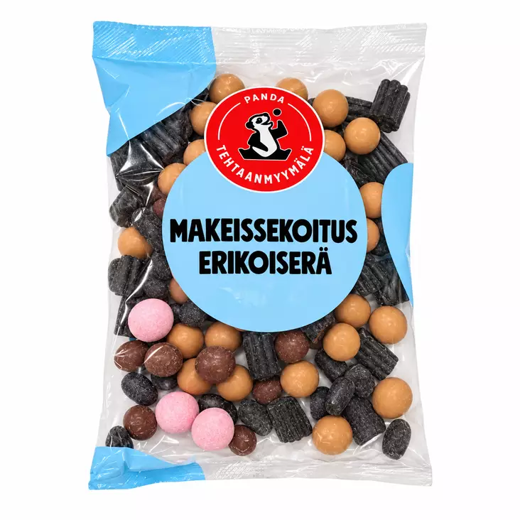 Panda Tehtaanmyymälä makeissekoitus 500 g - Makeispussit, -patukat ja tikkarit - 6412500046268 - 1
