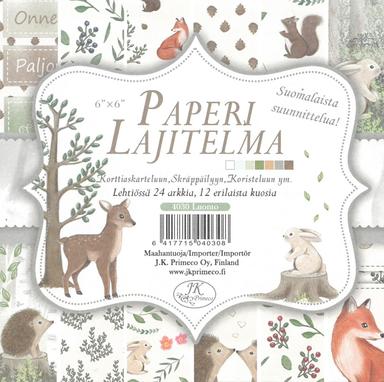 Paperilajitelma 6x6 Luonto - Tee-se-itse DIY - 6417715040308 - 1