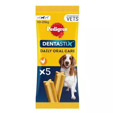 PEDIGREE DENTASTIX MEDIUM - Koiran hampaidenhoitoherkut - 5998749145838 - 1
