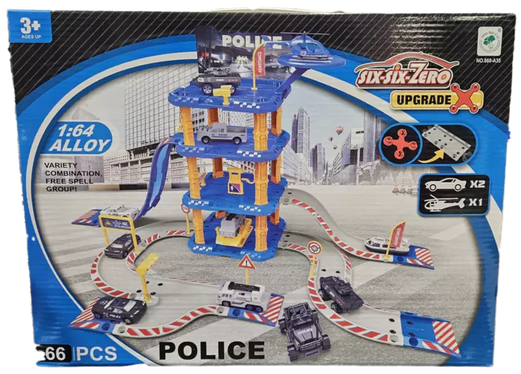 POLIISI PARKKITALO - Sisäleikit - 7340010290668 - 1