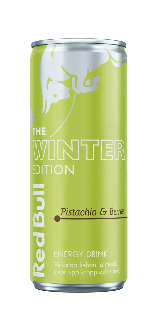 Red Bull Winter Edition Pistachio & Berries energiajuoma 250 ml - Energiajuomat - 0000090496608 - 1