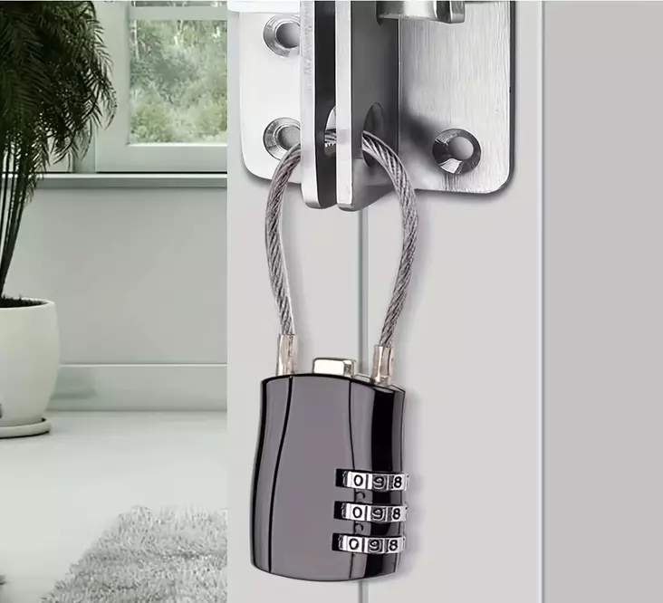 RIIPPULUKKO NUMEROKOODILLA - Riippulukot - 6438159251648 - 1