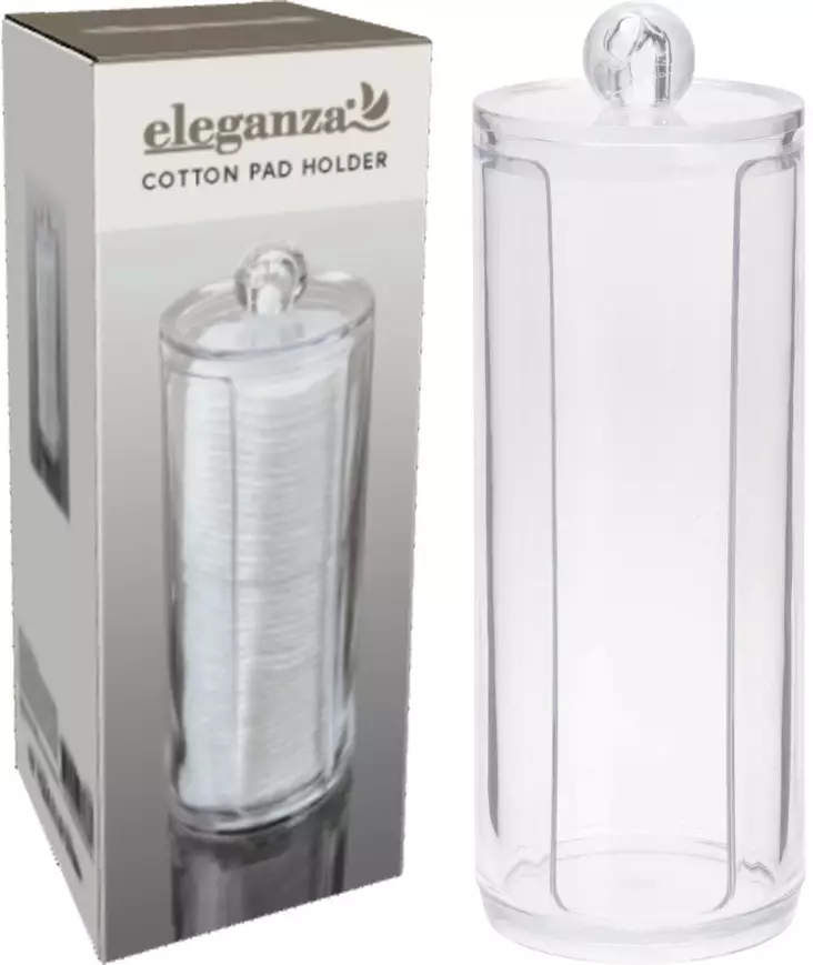 Säilytyskotelo vanulapuille - Kosmetiikkatarvikkeet - 8721037261388 - 1