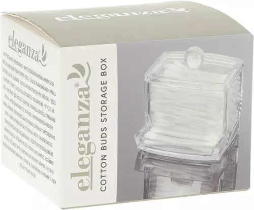 Säilytysrasia vanupuikoille - Kosmetiikkatarvikkeet - 8721037345538 - 1