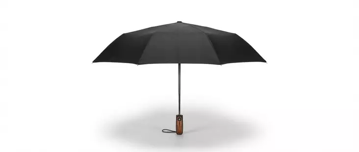 SATEENVARJO TUULENPITÄVÄ MUSTA - Sateenvarjot - 6438159218238 - 1