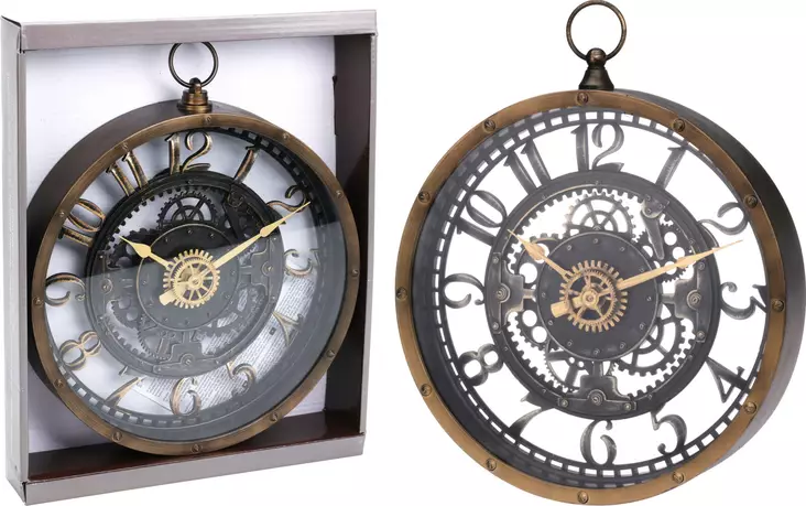 Seinäkello Ratas 267 x 50 mm - Seinä- ja pöytäkellot - 8720573385688 - 1