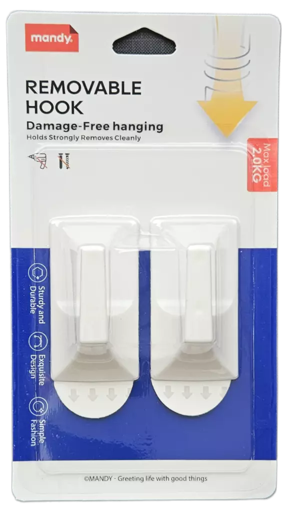 Tarrakoukut 2 kpl/pkt - Ripustuskoukut - 6438506002008 - 1