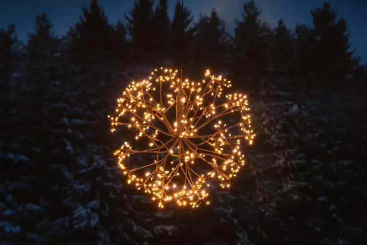 Valopallo 480 micro-LED meripihka - Valokoristeet - 6410416377278 - 1